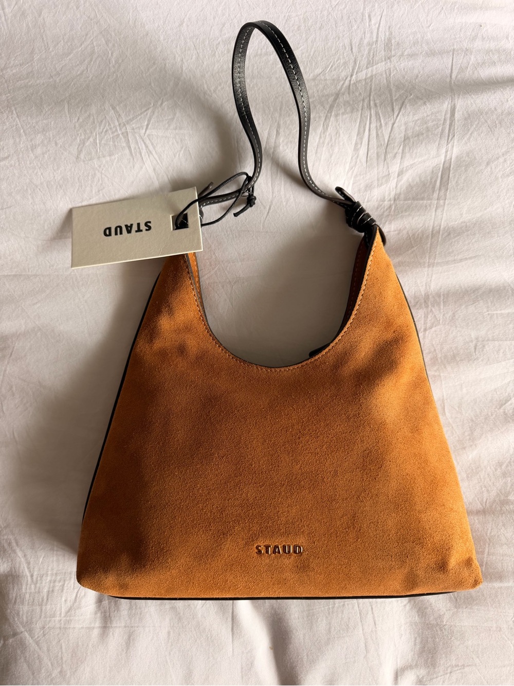 NWT STAUD Winona Suede Shoulder Bag